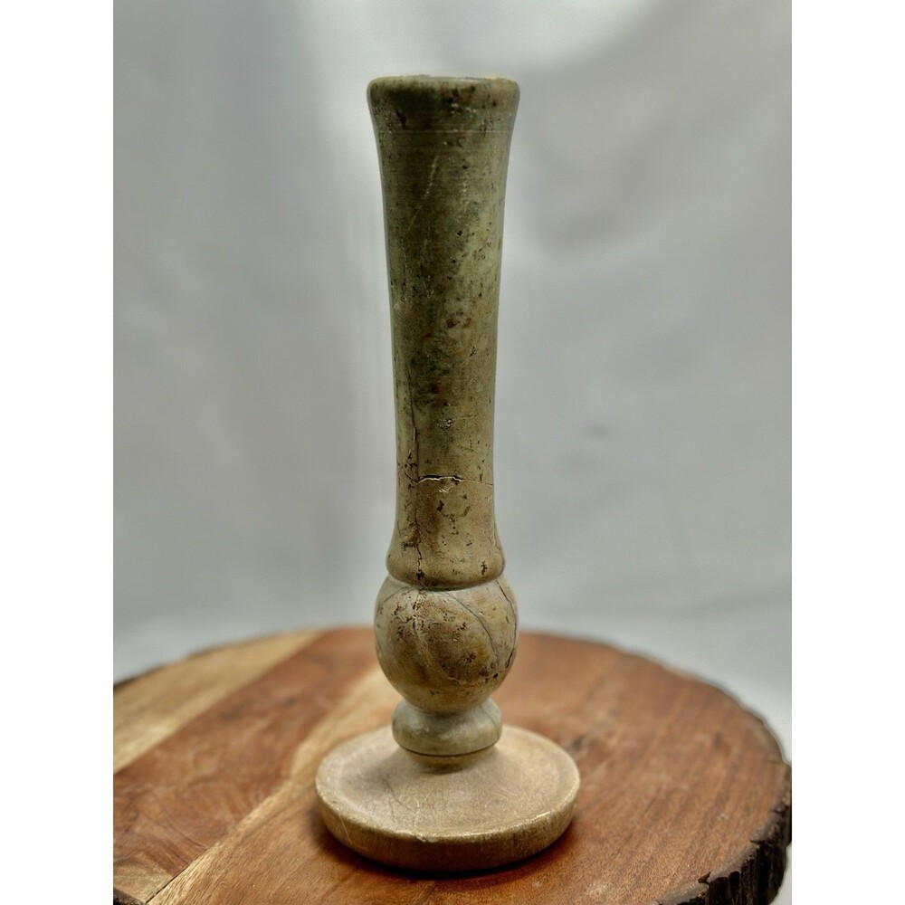 Agate Stone Handmade Bud Vase With Base Swirl Stone Unique